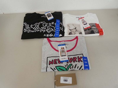 Lot 1702 - Approx. 40 women's t shirts by Keith Haring.