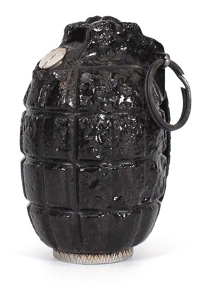 Lot 103 - A First World War hand grenade case, stamped...