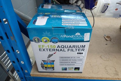 Lot 4404 - 2 AllPondSolutions EF-150 aquarium external...