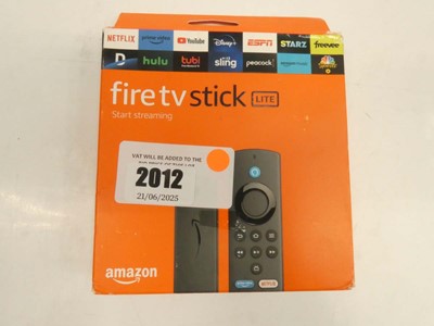 Lot 2012 - Fire TV Stick Lite