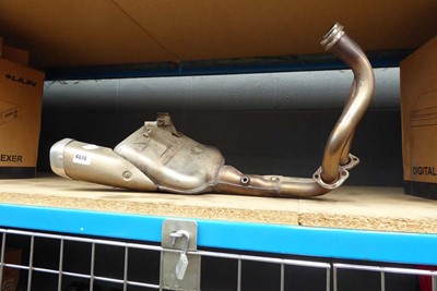 Lot 4575 - Yamaha MT09 exhaust