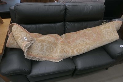 Lot 5126 - (B) Pink floral Turkish carpet