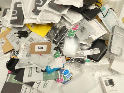 Lot 2405 - Assorted smartphone accessories; cases/covers,...