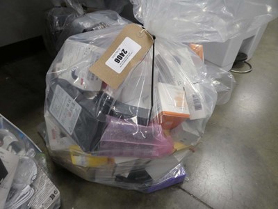 Lot 2406 - Mixed electricals; wireless speakers, guitar...