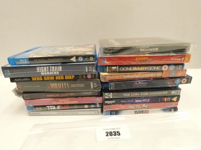 Lot 2035 - Quantity of DVD & Blu-Ray films