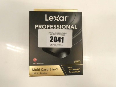 Lot 2041 - Lexar Professional Multi-Card 3-in-1