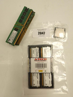 Lot 2047 - Intel i7-7700K processor, A-Tech DDR3 32GB RAM...