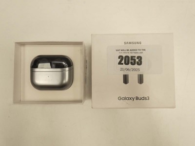 Lot 2053 - Samsung Galaxy Buds3 wireless earphones