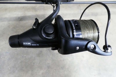 Lot Sonik S3 12' carp fishing rod with Sonik...