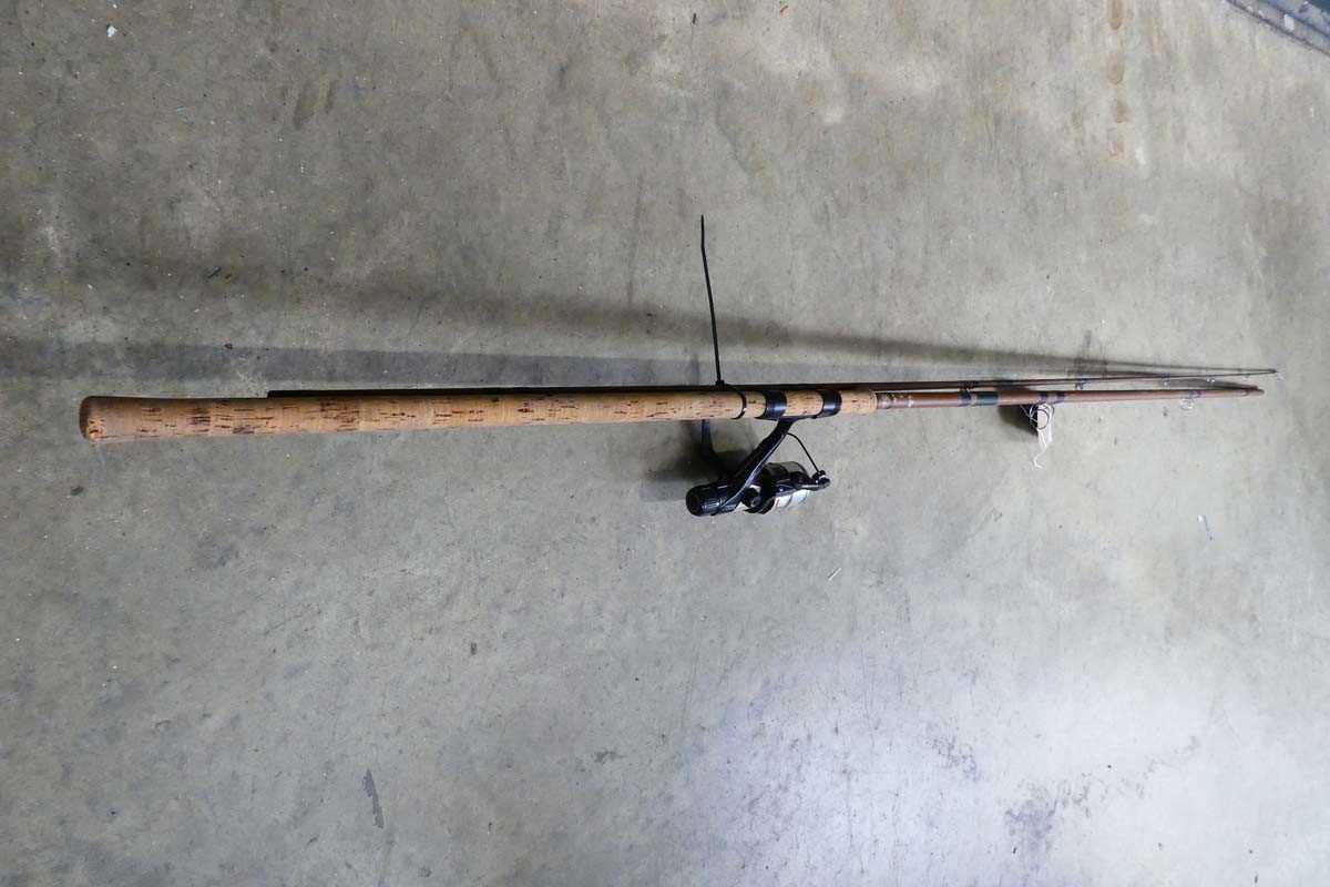 Lot Allen Brown Jack Hilton 11' carp fishing rod...