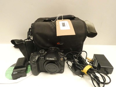 Lot 2056 - Lumix GH4 digital camera with case and...