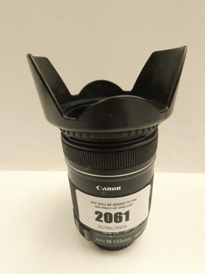 Lot 2061 - Canon 18-135mm EFS lens