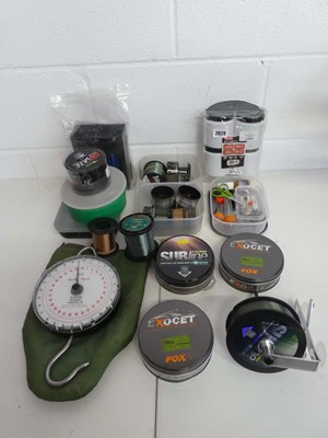 Lot Quantity of mixed fishing related tackle incl....