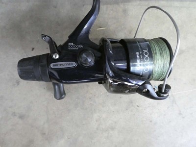Lot Shimano 12' carp rod with Shimano DL 10000RA...