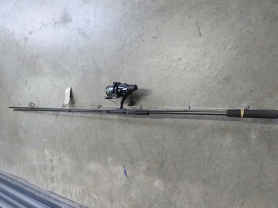 Lot Shimano 12' carp rod with Shimano DL 10000RA...
