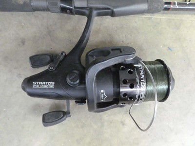 Lot 12' carp rod with Stratos FS 10000E fishing reel