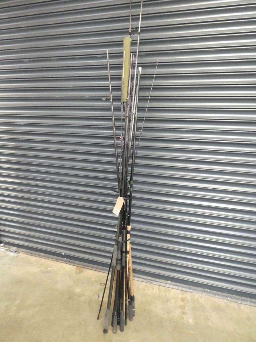 Lot Bundle containing mixed branded fishing rod...