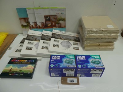 Lot 3789 - Ocean Saver laundry pods, Fabric storage boxes,...