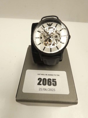 Lot 2065 - Emporio Armani AR80060 wristwatch with box