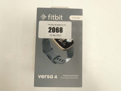 Lot 2068 - Fibit Versa 4 fitness smartwatch