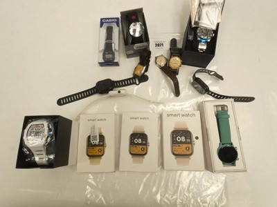 Lot 2071 - Selection of boxed & loose wristwatches /...
