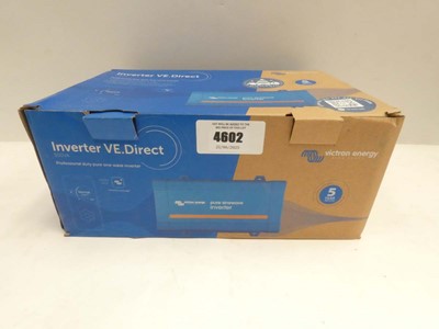 Lot 4602 - Victron Energy pure sinewave inverter 12/500 230V