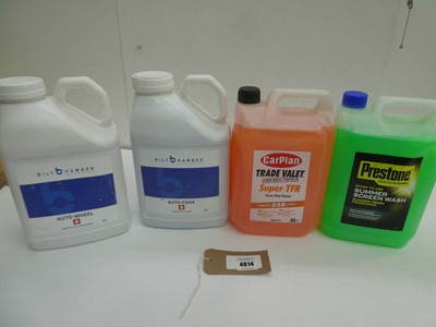 Lot 4614 - Summer Screen Wash, Auto-Wheel cleaner and...