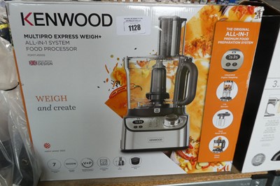 Lot 1128 - Kenwood Multi Pro Express Weigh Plus mixer, boxed