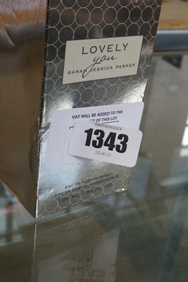 Lot 1343 - Lovely You by Sarah Jessica Parker eau de...