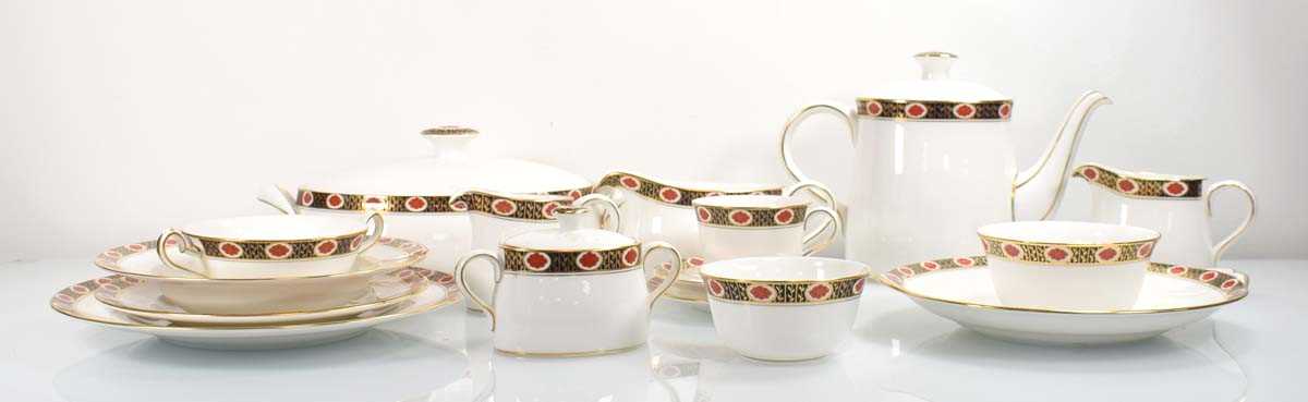 Lot 285 - A Royal Crown Derby Ambassador pattern service...