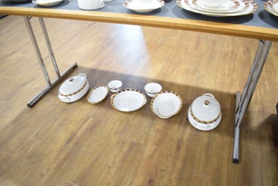 Lot 285 - A Royal Crown Derby Ambassador pattern service...