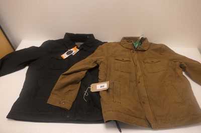 Lot 3412 - x2 Levi jackets