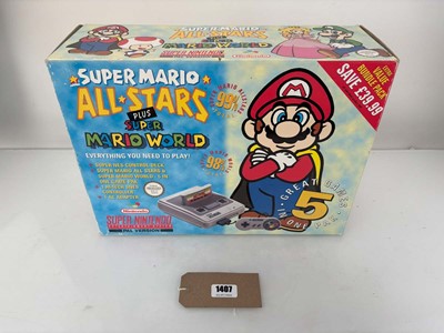 Lot Super Nintendo Entertainment System (SNES)...