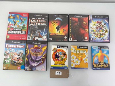 Lot 3x Japanese GameCube games to include Pickmin,...