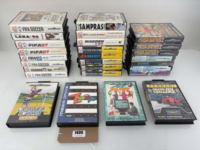 Lot Qty or Mega Drive game to include Art Alive,...