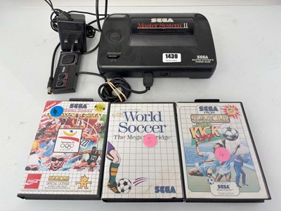 Lot Sega Master System 2 and 3x games