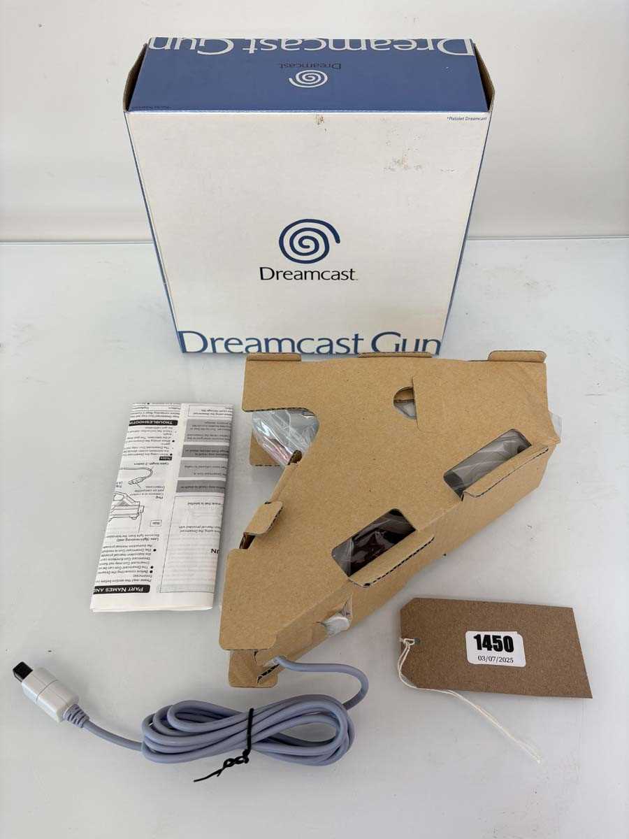 Lot Sega Dreamcast Gun boxed