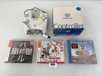 Lot Sega Dreamcast controller boxed, sealed Tony...
