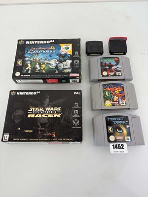 Lot 2x Nintendo 64 Rumble packs, 5x Nintendo 64...