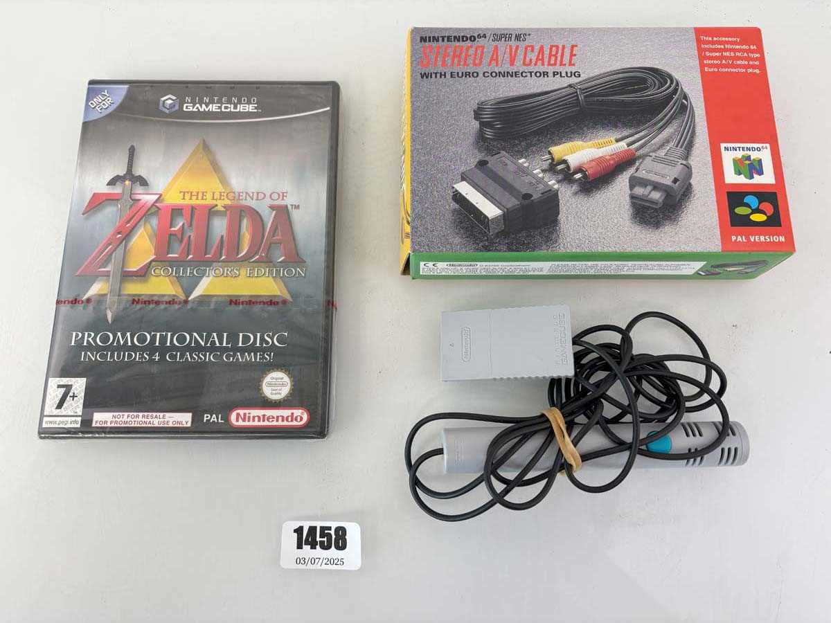 Lot Sealed The Legend of Zelda Collectors Edition...