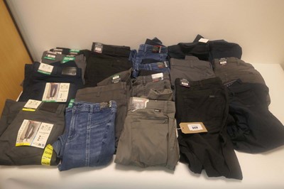 Lot 3420 - x18 mixed trousers/shorts to include English...