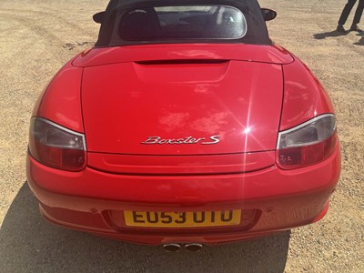 Lot 4001 - (EU53 UTO) 2003 Porsche Boxster S 986 2-door...