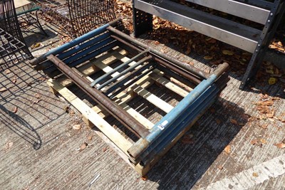 Lot 4154 - Stack of steel scaffolding