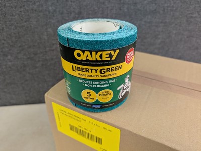 Lot 37 - Oakey Liberty Green extra course 40 grit...