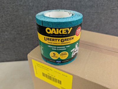 Lot 41 - Oakey Liberty Green extra course 40 grit...