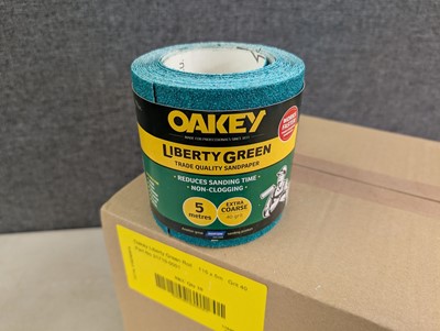 Lot 43 - Oakey Liberty Green extra course 40 grit...