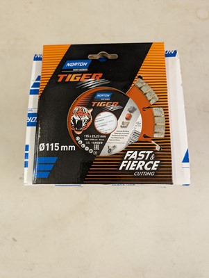 Lot 208 - Norton Tiger general building materials...