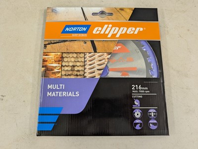 Lot 243 - Norton Clipper Multi Materials cutting disc,...
