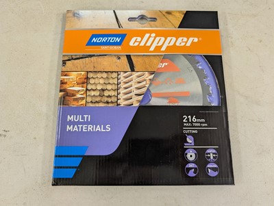Lot 244 - Norton Clipper Multi Materials cutting disc,...