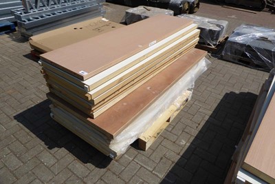 Lot 4311 - Pallet of assorted doors to include fire doors...